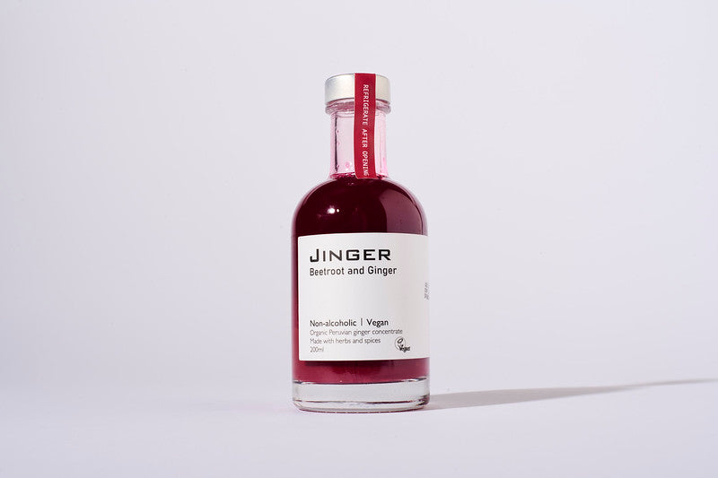 Organic Ginger & Beetroot 200ml (NO ADDED SUGAR)