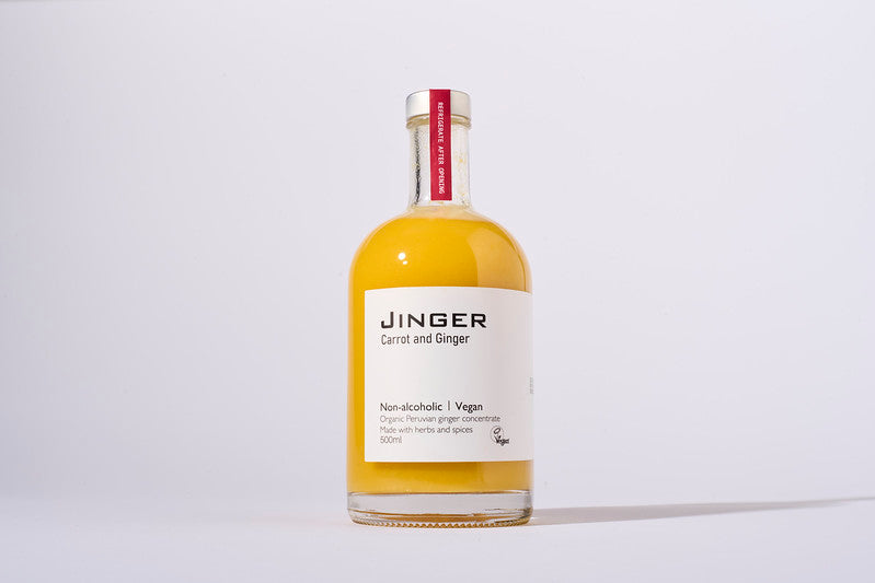 Organic Carrot & Ginger 500ml (NO ADDED SUGAR)