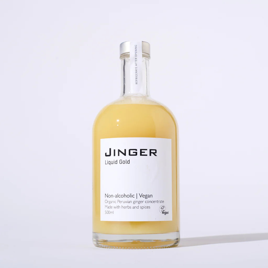 Organic Ginger Liquid Gold - 500ml - Ginger Concentrate