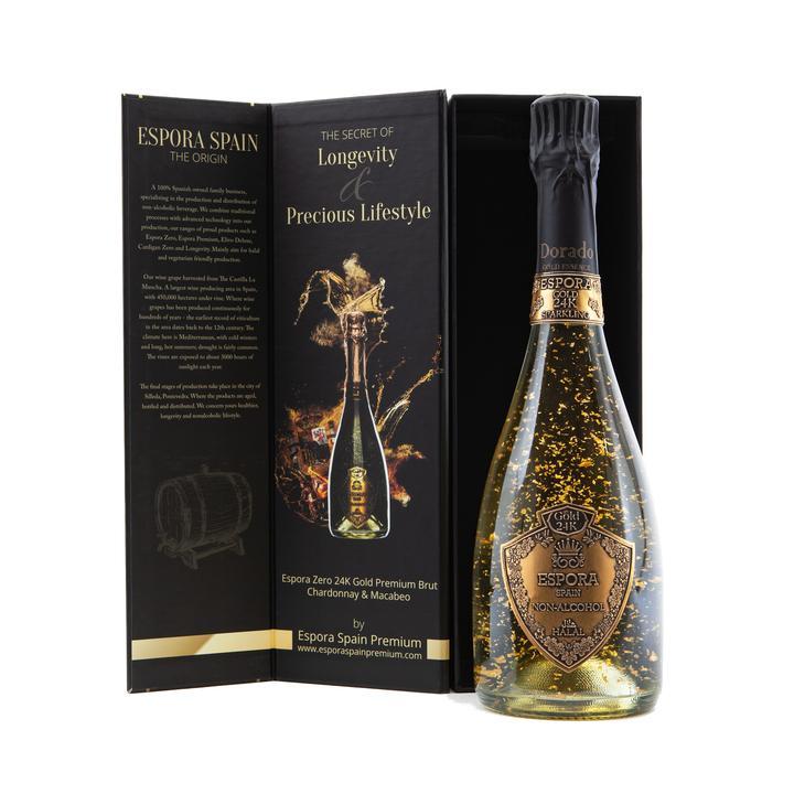 Espora 24ct Gold Champagne - Sparkling 0% - Guiltless Wines