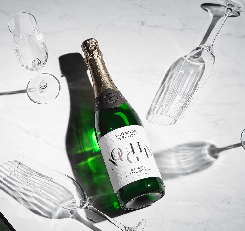 Organic Noughty Chardonnay - Sparkling 0% - Guiltless Wines