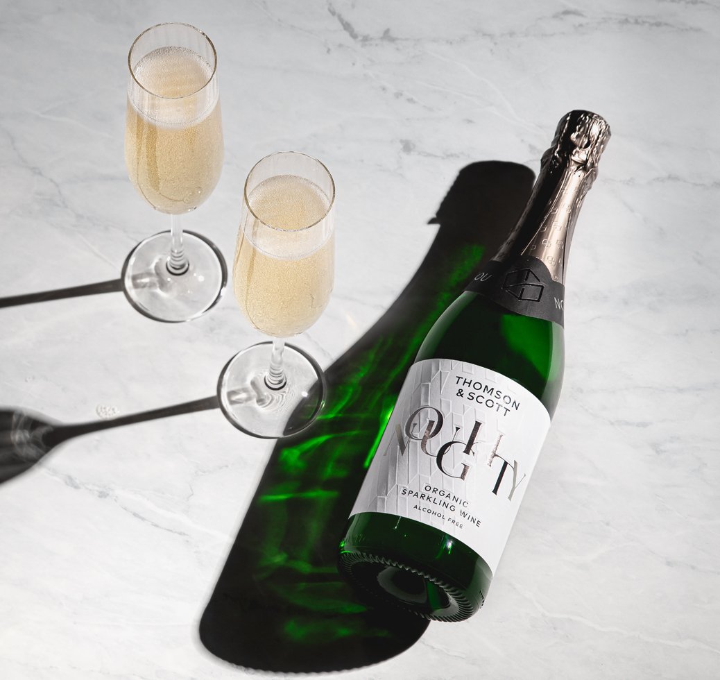Organic Noughty Chardonnay - Sparkling 0% - Guiltless Wines