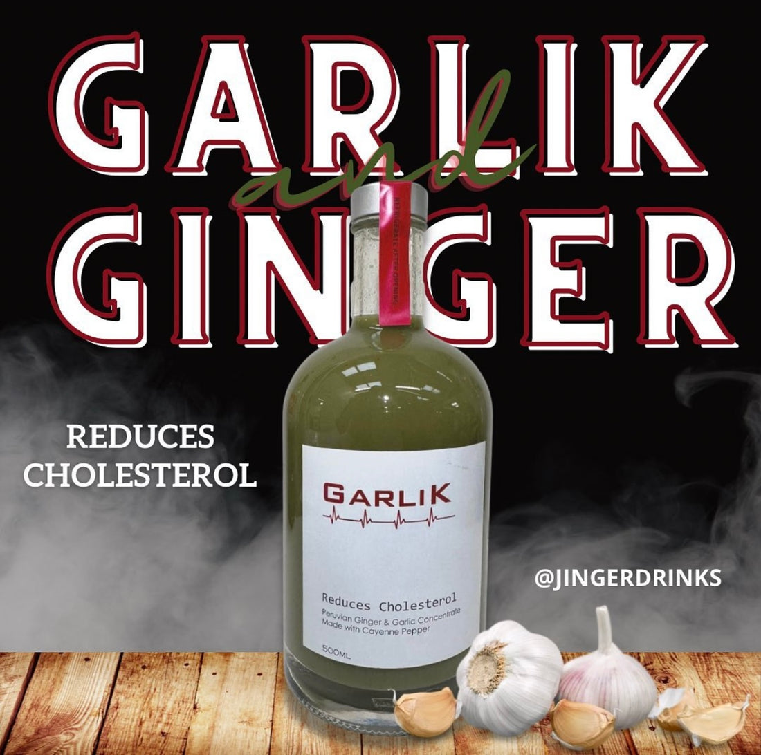 Cold pressed Garlic and Ginger