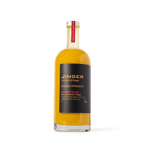 DOUBLE STRENGTH Jinger & Turmeric 1 Litre [NO ADDED SUGAR]