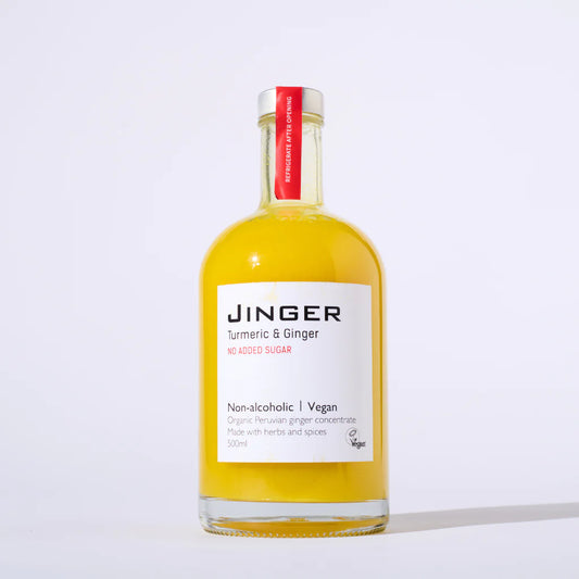 Jinger & Turmeric [NO ADDED SUGAR] -  Concentrate 500ml