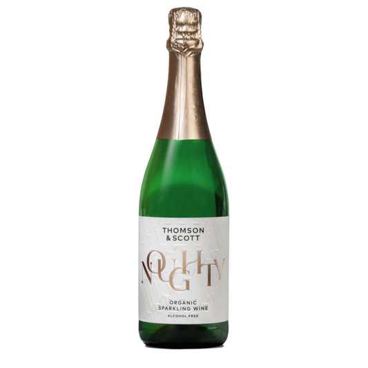 Organic Noughty Chardonnay - Sparkling 0% - Guiltless Wines