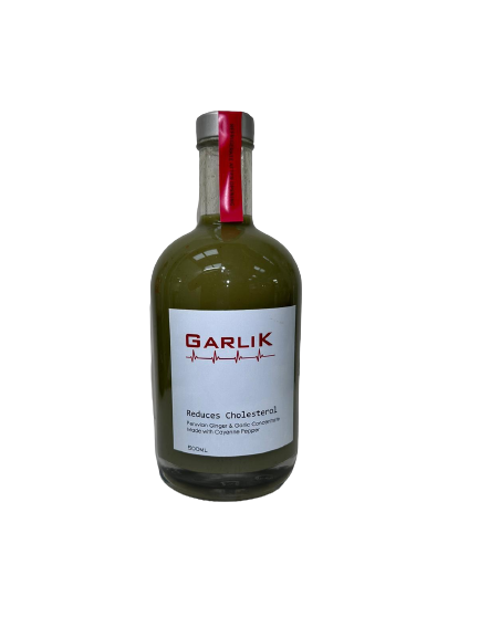 Cold pressed Garlic and Ginger Concentrate (Cold Pressed) 500ML